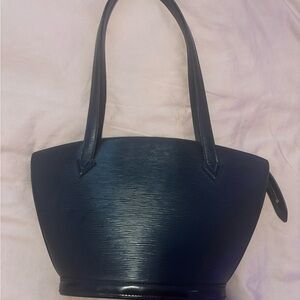 Louis Vuitton black Epi Leather Saint Jacques PM bag